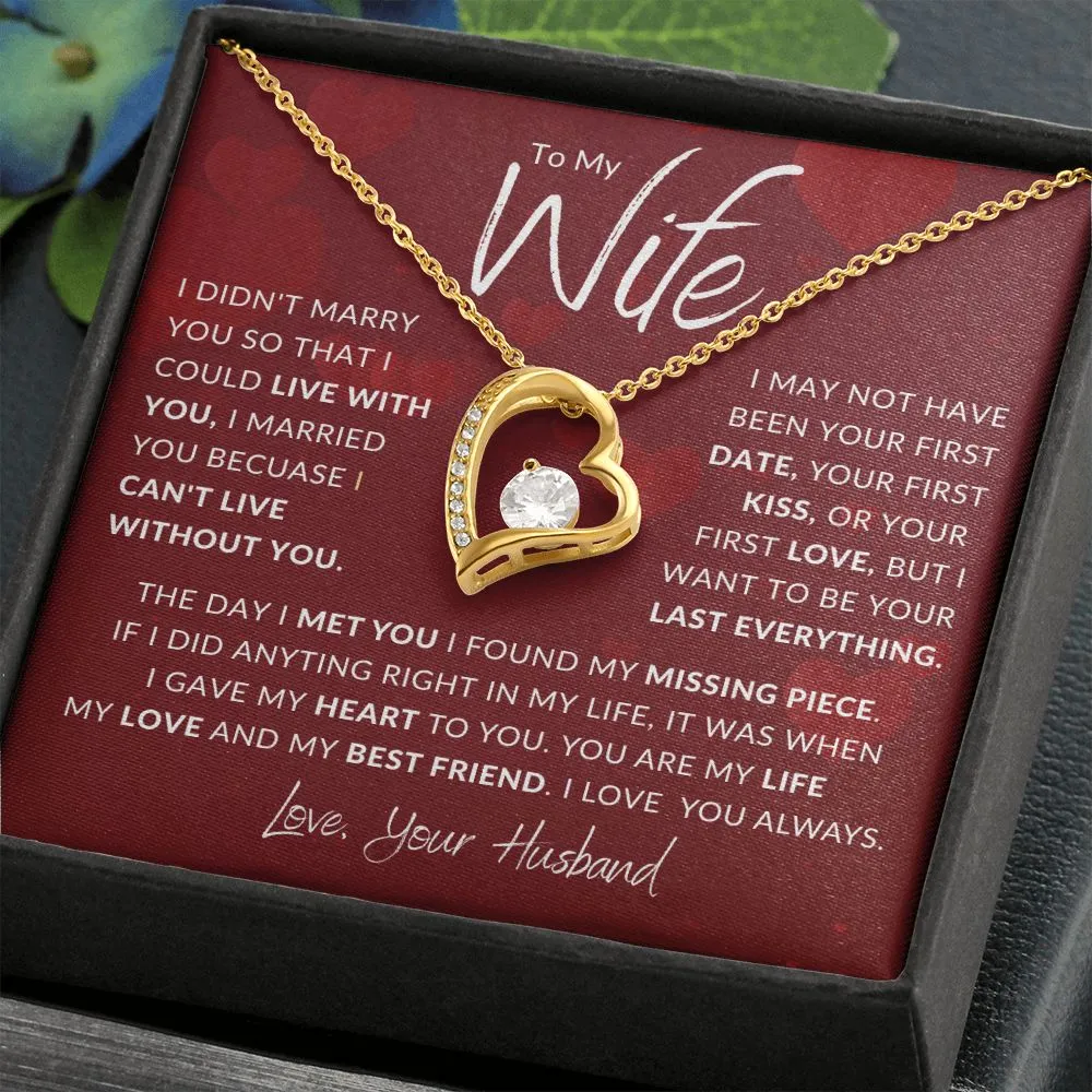 To My Wife Red Hearts The Day I Met You