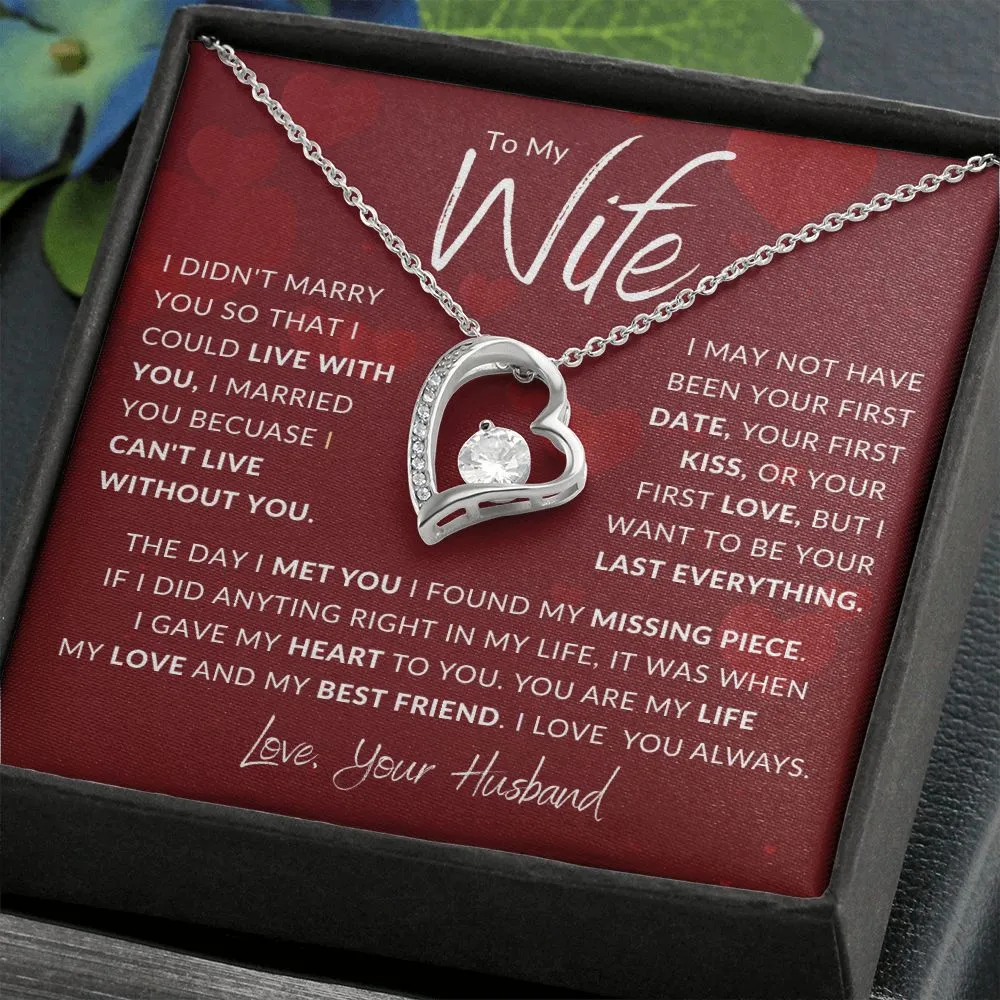 To My Wife Red Hearts The Day I Met You