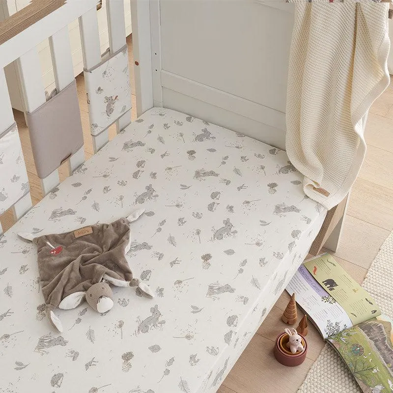 Tutti Bambini Cot Bed Fitted Sheets - 2 Pack -3 Design