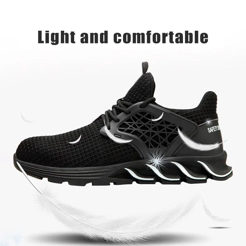 Unisex Comfy Steel Toe Safety Shoes