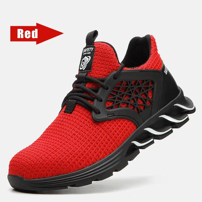 Unisex Comfy Steel Toe Safety Shoes
