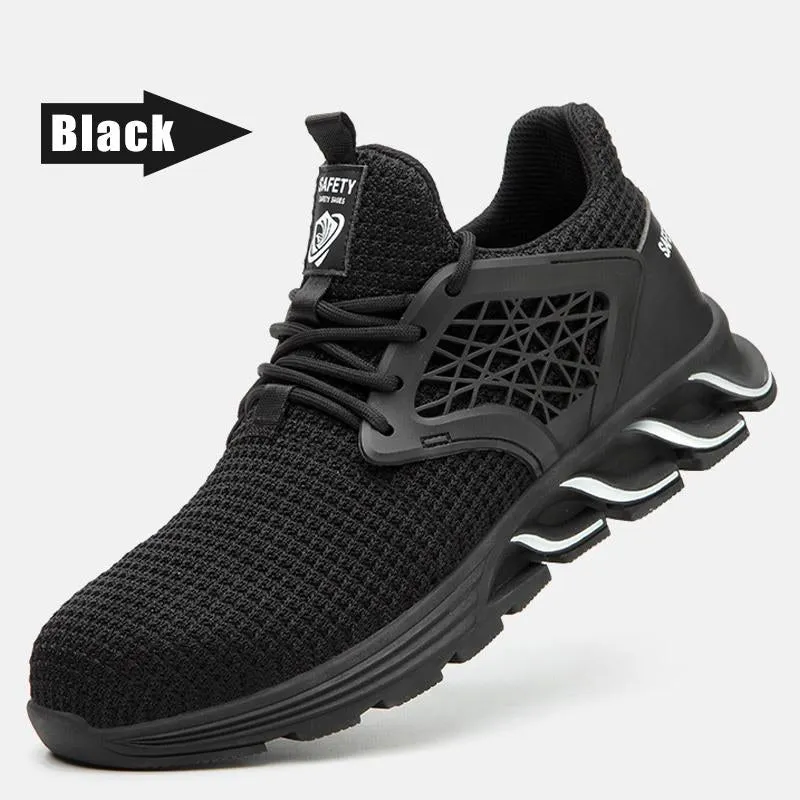 Unisex Comfy Steel Toe Safety Shoes