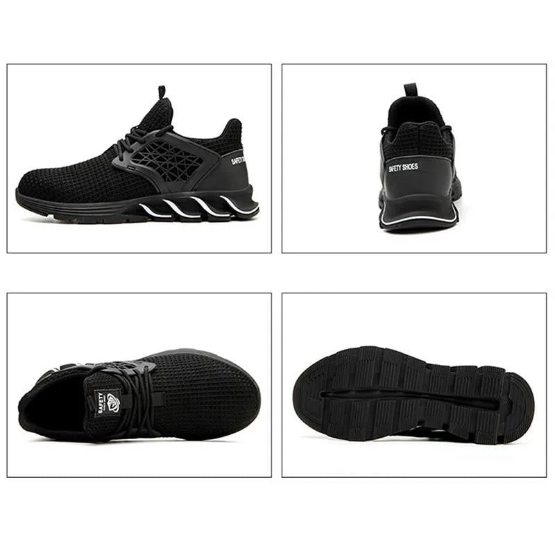 Unisex Comfy Steel Toe Safety Shoes