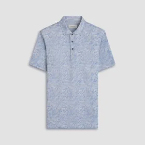 Vincent Double-Sided Leaf & Palm OoohCotton Polo Shirt