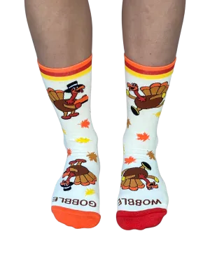 Wobble/Gobble crew socks