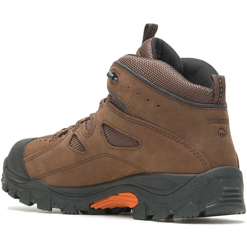 Wolverine Men's Hudson Steel Toe Hiking Work Boot - Brown - W02194