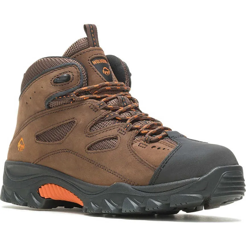 Wolverine Men's Hudson Steel Toe Hiking Work Boot - Brown - W02194