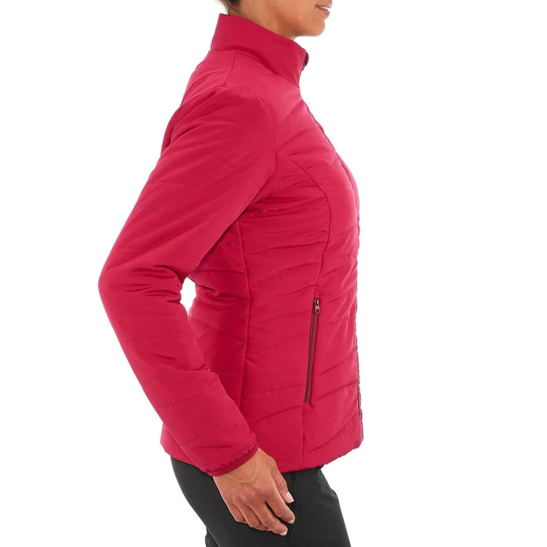 Women’s Synthetic Mountain Trekking Padded Jacket - MT 50 0°C