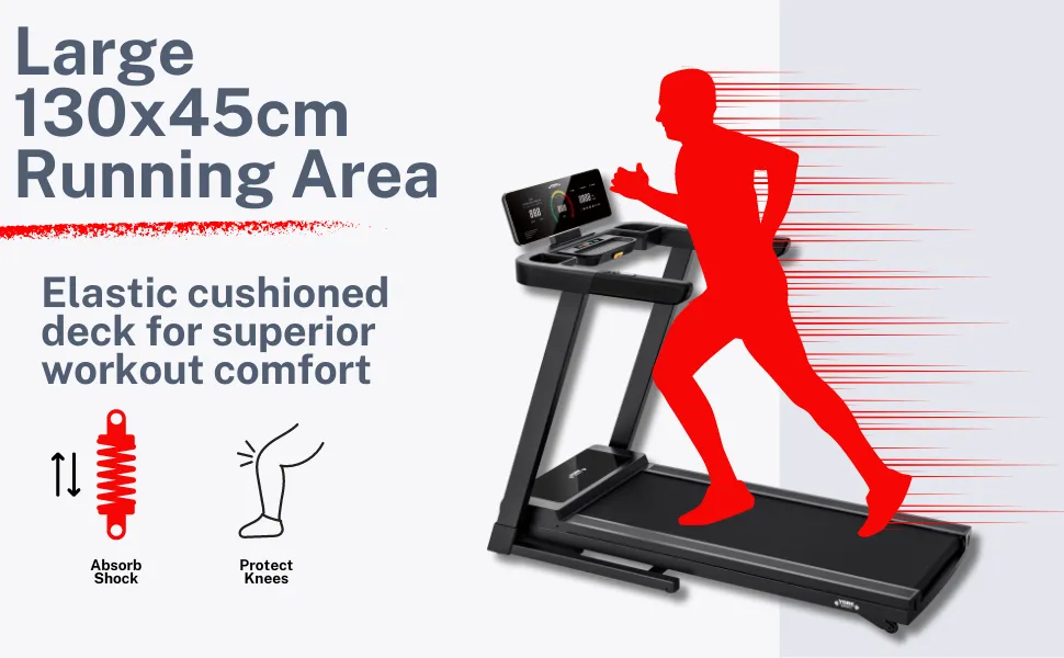 York Barbell HT5 Folding Treadmill